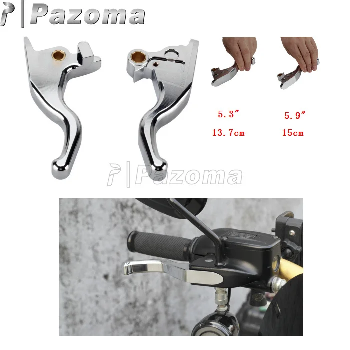 Motorcycle Edge Cut Hand Control Lever Kit 5.3