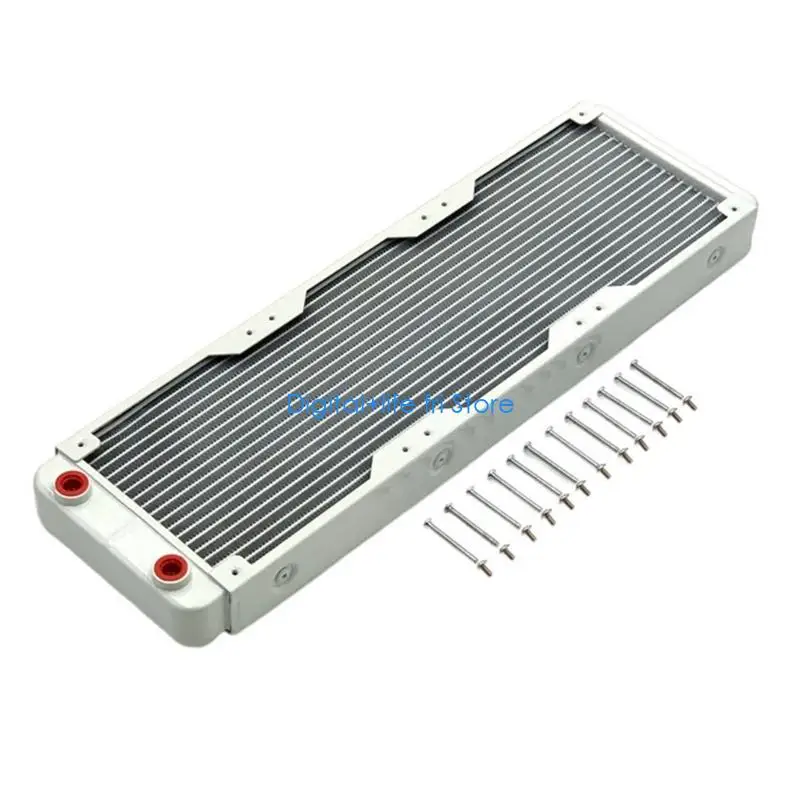 E06D 18 Pipe Water Cooling Radiator Aluminum Heat Exchanger Radiators For Computer Water Cool Systems 120 240 360