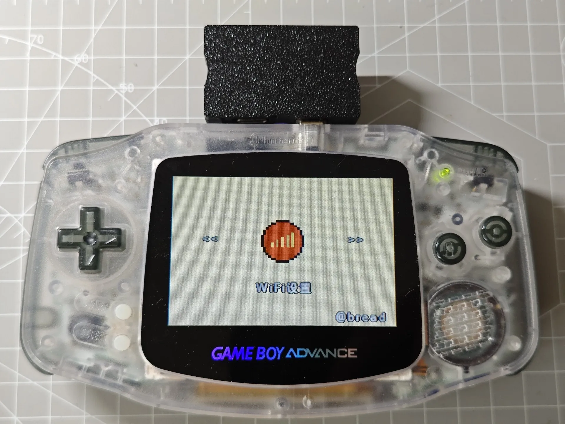 خرطوشة نقل لاسلكية GBA ChisLink - توفر احتياطية، محاكي FC، موقد ROM لـ Game Boy Advance