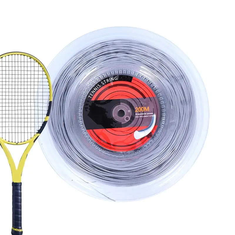 Tennis String 656 Ft Stable String Enhance Hitting Experience 16G/1.35mm String For Tennis Players Sport Supplies