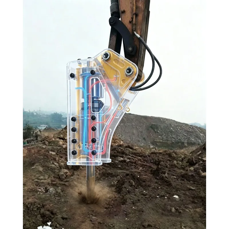 Core Pump Component Hydraulic Breaker Low Energy Consumption for Industrial Demolition Work for Excavator Attachment
