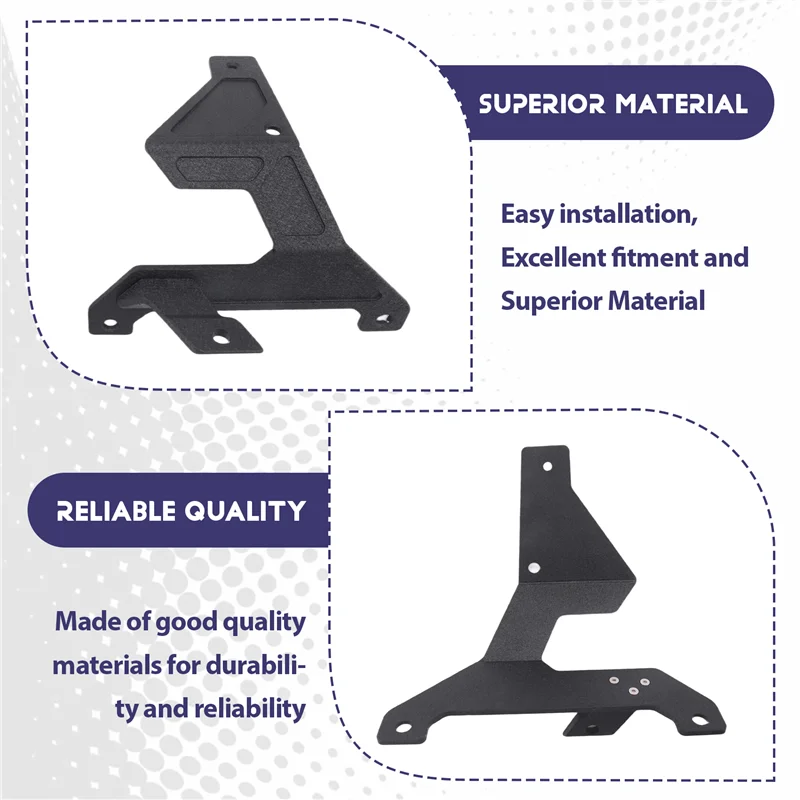 Well Car A-Pillar Double-Layer Bracket Spotlight Bracket High And Low Quick-Release Lamp Bracket For Wrangler JL Gladiator