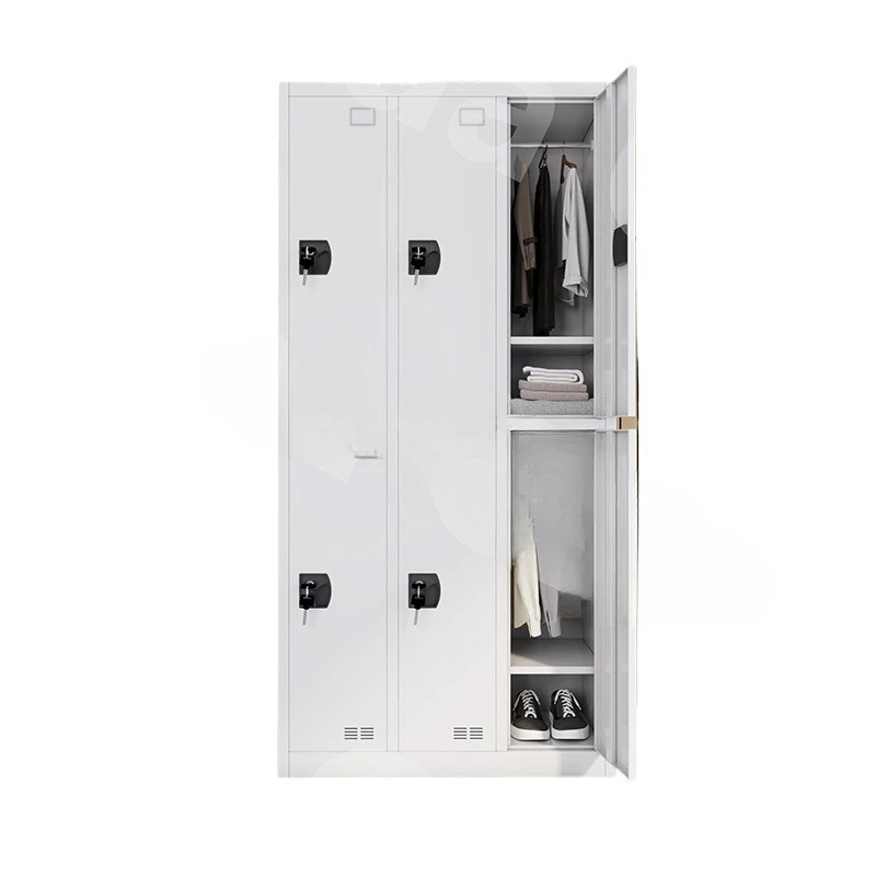 

Steel Metal Mirror System Organizer Work Rack Gym Smart Password Lock Digital Key Box School Locker