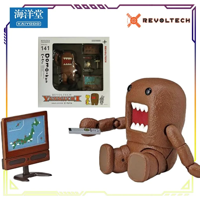 

Kaiyodo Original Revoltech Mobile Series 141 Tama Kun Anime Action Figure Model Toys Movable Model Ornaments Gifts for Boys