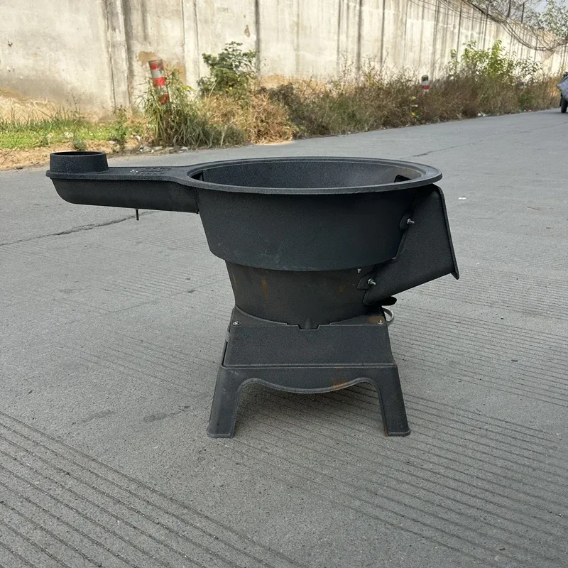 موقد كبير من الحديد الزهر عالي التحمل ومقاوم لدرجات الحرارة العالية، موقد حديد الخنزير #3