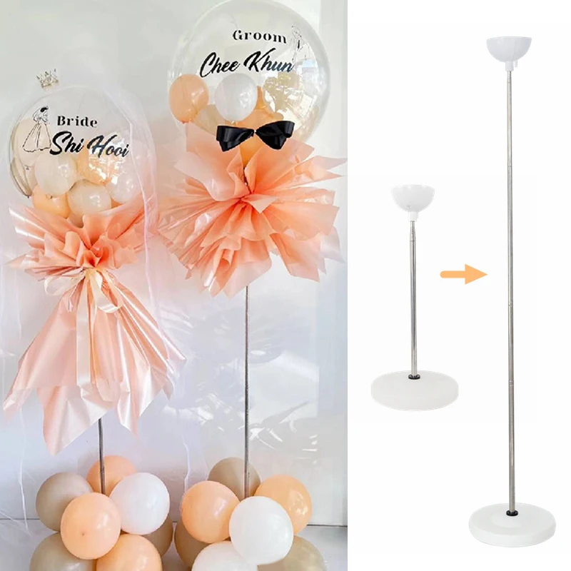 

1 Set Adjustable Balloons Stand Balloon Holder Column Wedding Birthday Party Decoration Kids Baby Shower Balons Support Supplies