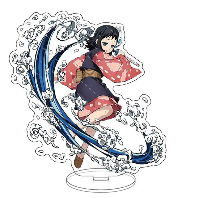 Anime Demon Slayer Acryl-Ständer Kimetsu No Yaiba Figuren Manga Garage Kits Miniaturen Modelle Spielzeug GK Ornamente Dekoration