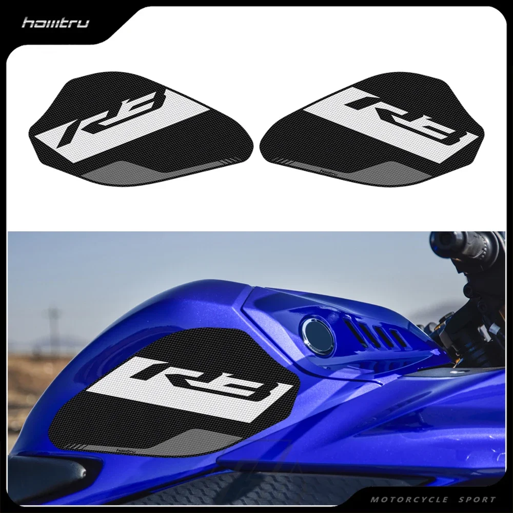 

Motorcycle Accessorie Side Tank Grip Protection for Yamaha R3 2019-2022