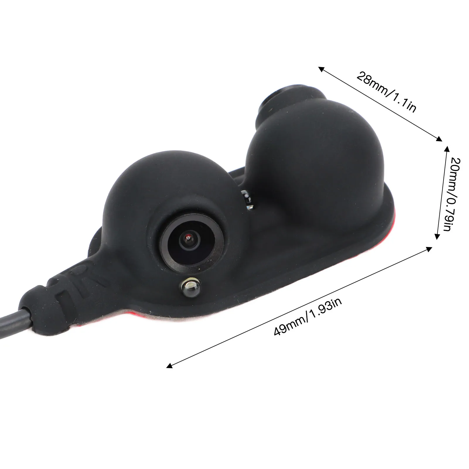 Car Door Side View Blind Spot Camera Car Rear View Backup Camera HD Night Vision for Truck RV Emergency Vehicle Van Trailer