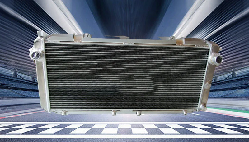 2 Row Aluminum Radiator for Toyota MR2 SW20 W20 3 SGTE L4 2.0L MT 1991~95
