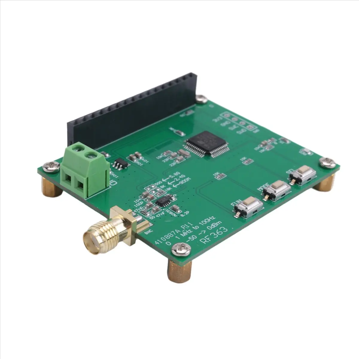 Smart Digital Power Meter 1MHz to 10GHz -55 to 0DBm Signal Measuring Instrument Module Set Attenuation Value-A23U