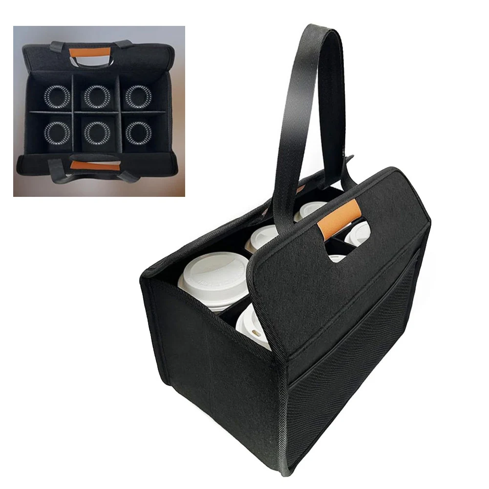 Foldable Drink with Stable Drawstring Support Holds Various Cup Sizes Made from Polyester and PP Plastic Foldable
