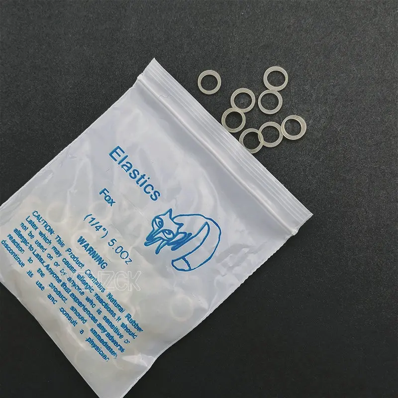 Dental Super Elastics Latex Zahnspangen Gummibänder 5Oz Kieferorthopädische Ligationsring Ortho-Behandlungsmaterialien – Detail 8
