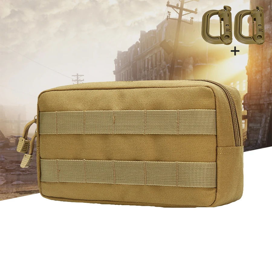 

Outdoor nylon waist bag, wear-resistant camping small tool bag, multifunctional pendant bag