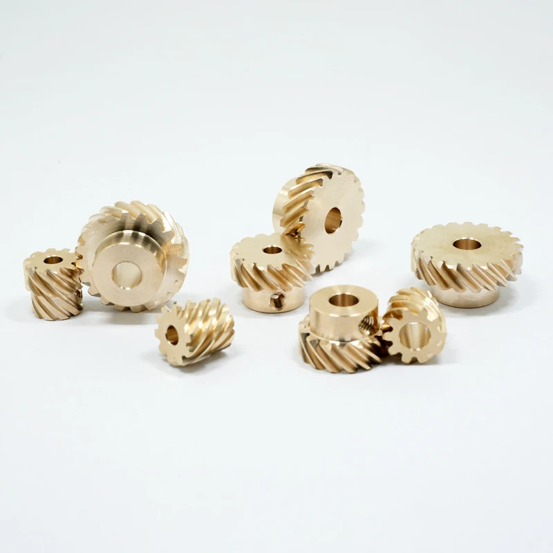 High Precision 0.8 Module Left-Hand Helical Gears, 90 Degree Spiral Bevel Shifter/Reducer with 3-Way Transmission  DIY