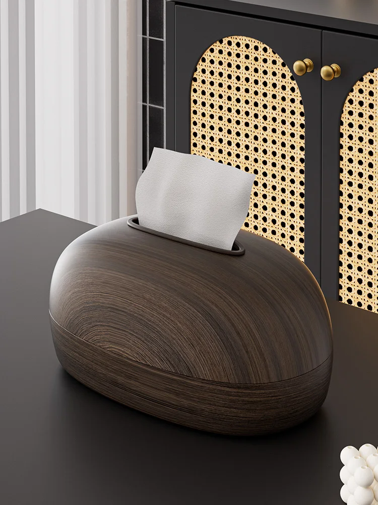 

Ретро-деревянная коробка для салфеток для дома и гостиной, элитная настольная коробка для салфеток для среднего возраста, коробка для салфеток для чайного столика