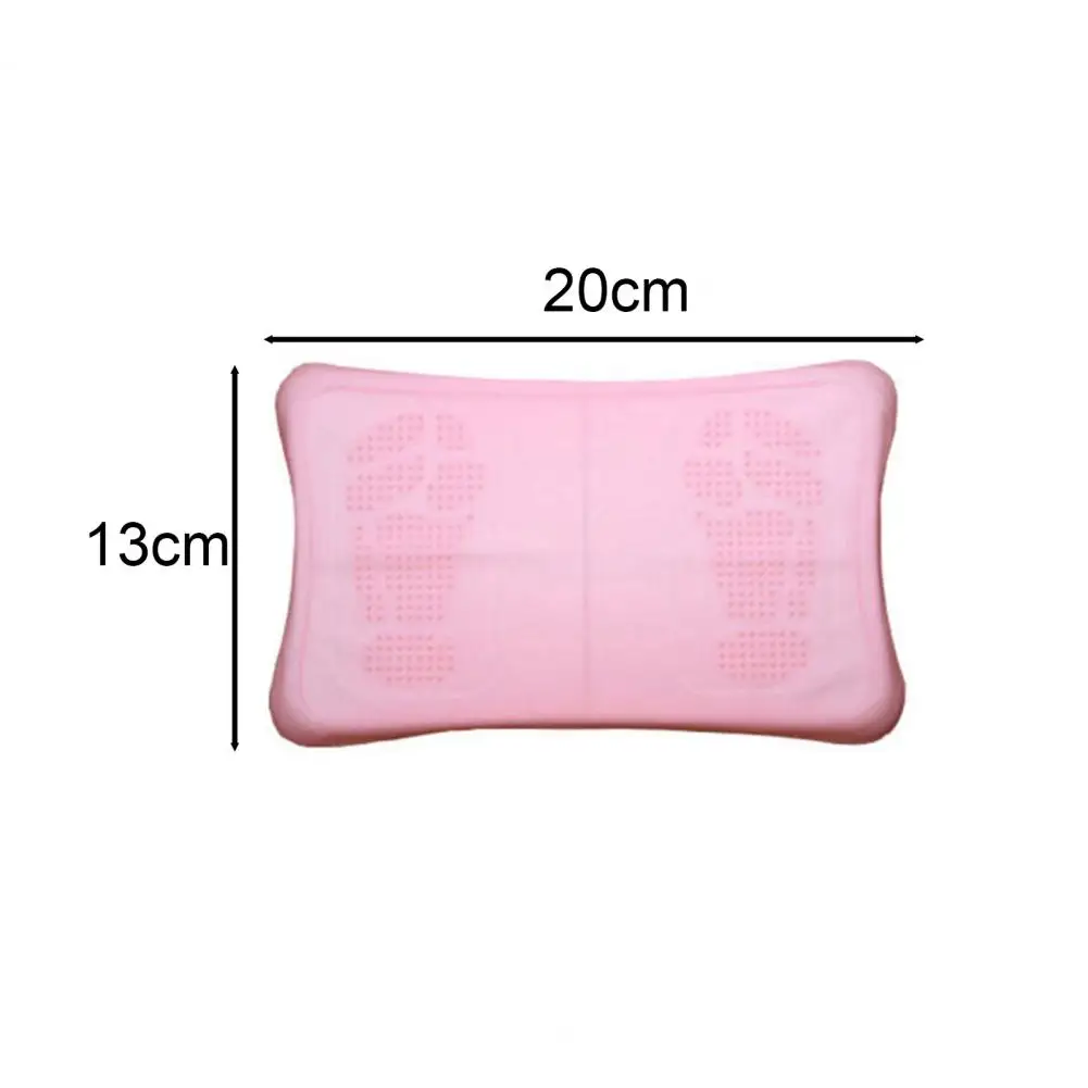 Capa de placa de equilíbrio de fácil instalação, capa de silicone aprimorada para placa de equilíbrio wii fit, à prova de poeira, à prova d'água para fácil