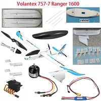 Volantex 757-7 Ranger 1600 RC Airplane parts: Propeller  Servo horns Gear box Motor Receiver charger etc