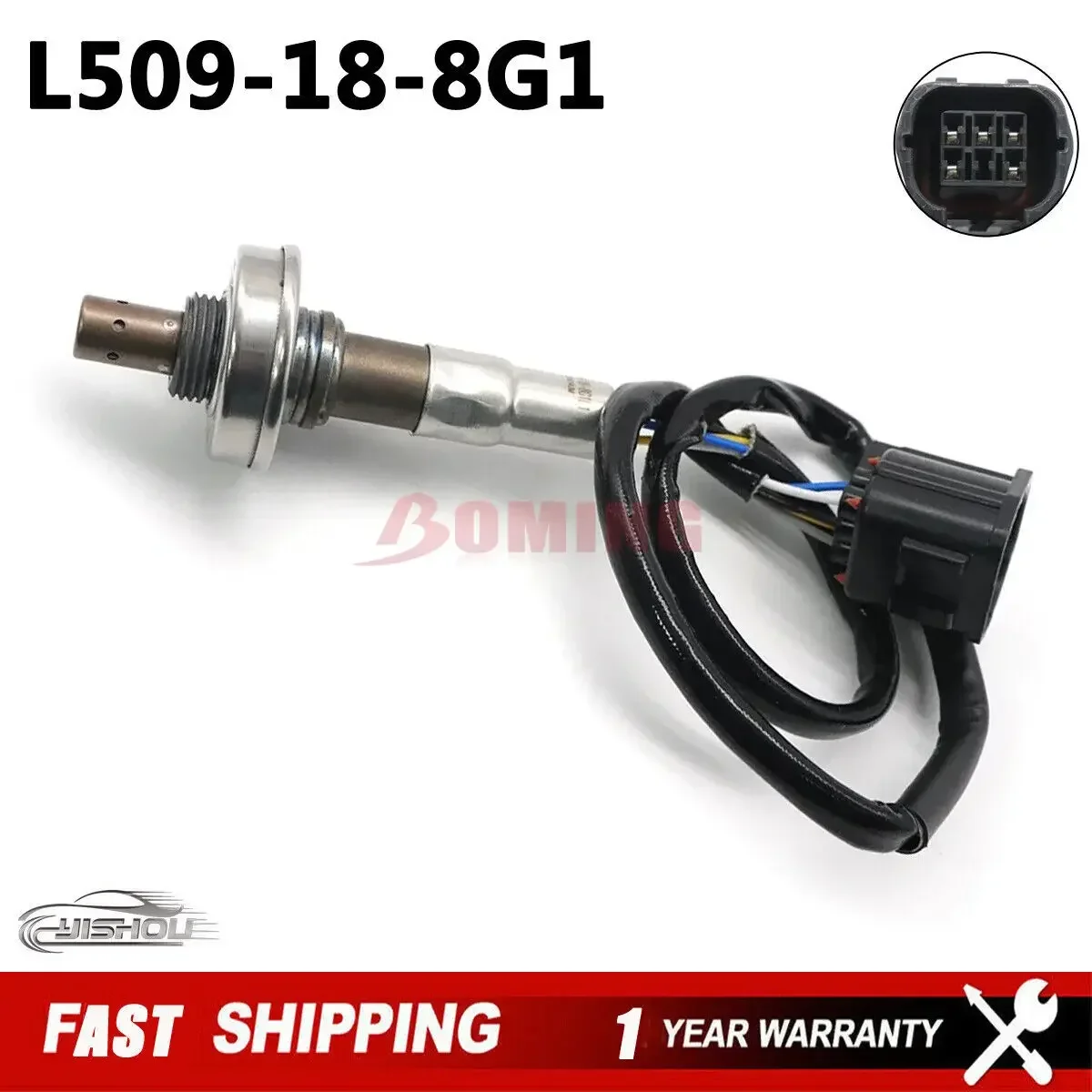 Nuovo sensore Lambda dell'ossigeno O2 del combustibile dell'aria del rapporto anteriore L509-18-8G1 a monte per Mazda 6 2.5L 2007-2013 L509188G1B L509-18-8G1A