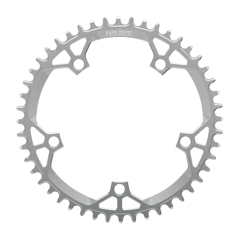 PASS QUEST 135BCD Five Claws Round 11351 Road Bike Narrow Wide Chainring 40-58T Chainwheel SLIVER