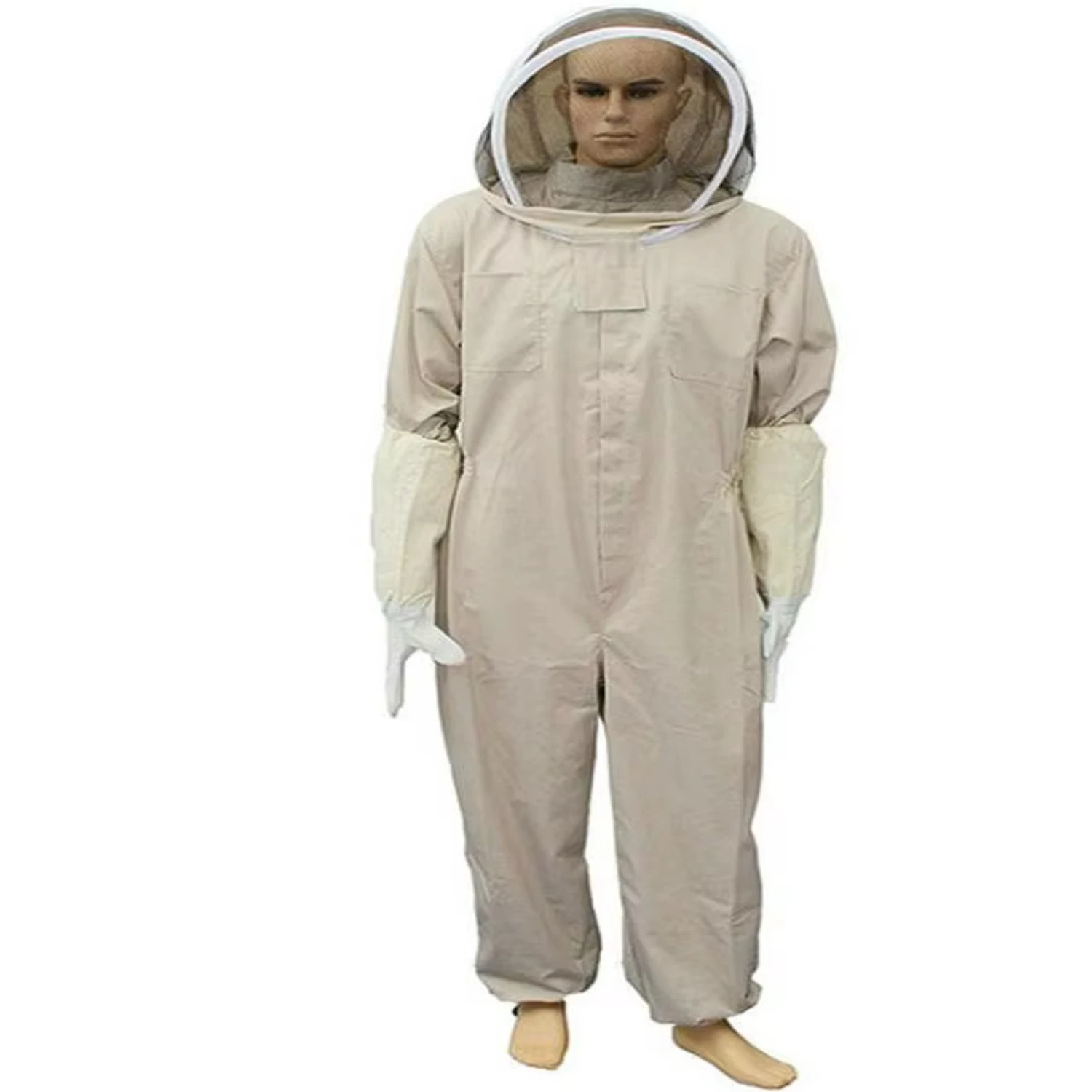 Protective Beekeeping Suit  Men and Women Beekeeper Suit Bee Keeper Suite with Beekeeping Gloves Work Safety Supplies