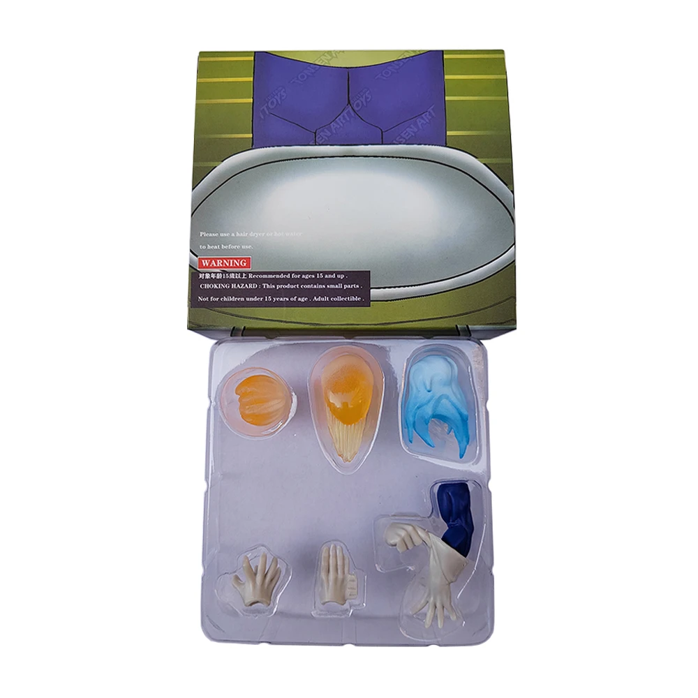 

Anime D Ball SHF Action Figures Vegeta Hand Set Qigong Gun Special Effects Accessory Bag