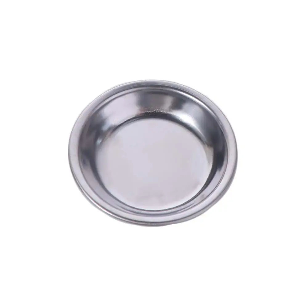 10pcs Stainless Steel Painting Color Bowls Drawing Tablets Mini Paint Color Mixing Cups Reusable Pallet Plate Pour Mouth Palette