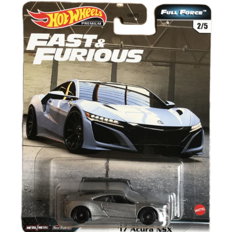 Hot Wheels Fast Furious 2019Mile Muscle Full Force Motor City Muscle Dodge Ford Jeep Mazda Nissan Silvia Toy Car Diecast Model