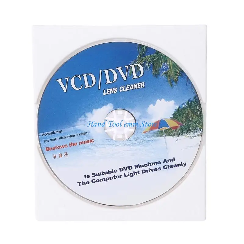 H37F 4 in 1 VCD DVD Wet or Dry Lens Cleaner Disc DVD Player
