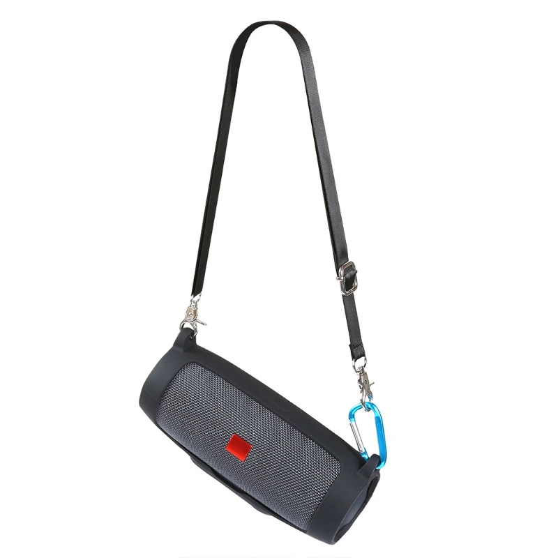 Portable Silicone Speaker Case for Jbl CHARGE ESSENTIAL Protective Cover Anti-fall Speaker Case