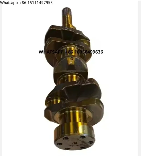 Agricultural Spare Parts Engine D1105 Crankshaft 1G065-23013 for Kubota DC35 Combine Harvester