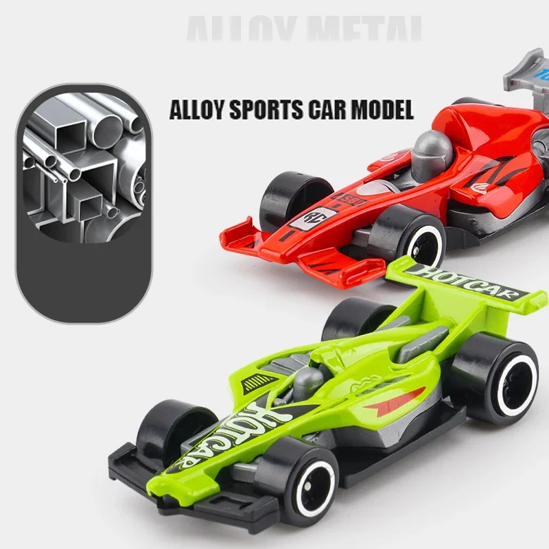 Kinderen Traagheidskarting F1 Auto Speelgoed Jongen Meisje Pull-Back Auto Wind-Up Nieuw Model Voor Chirldren Verjaardag Kerstcadeaus