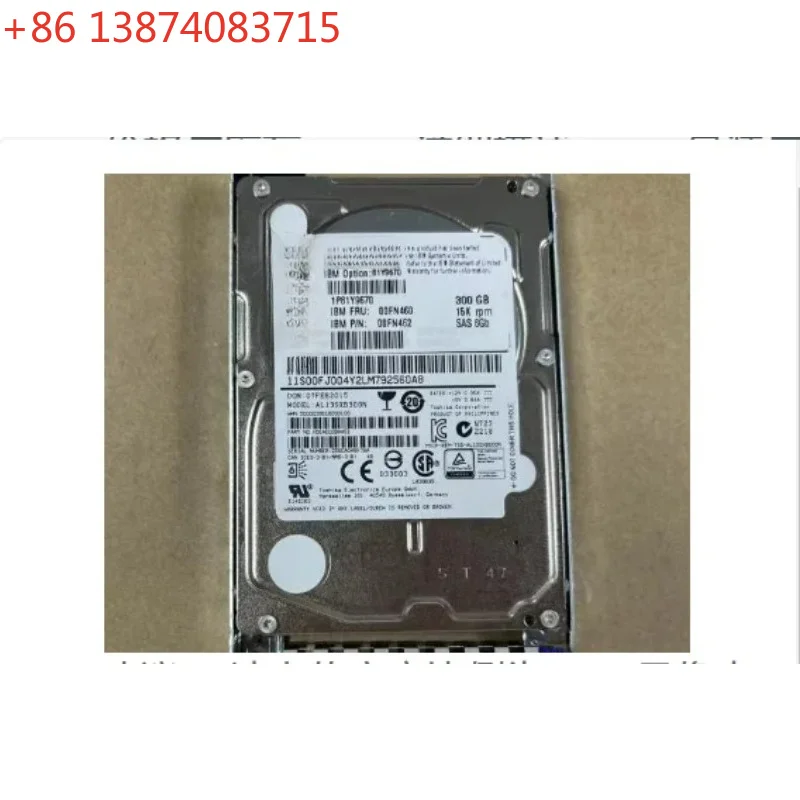For 00FN460 300G 15K SAS 2.5 inch 00FN462 instead of 81Y9671