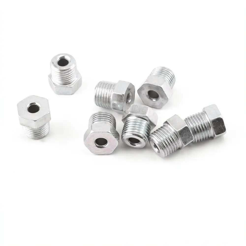 Industrial Grade Hydraulic Line Nut Brake Tubing Fitting Connector For Automotive Repair Hard Pipe Fluid Maintenance Kit