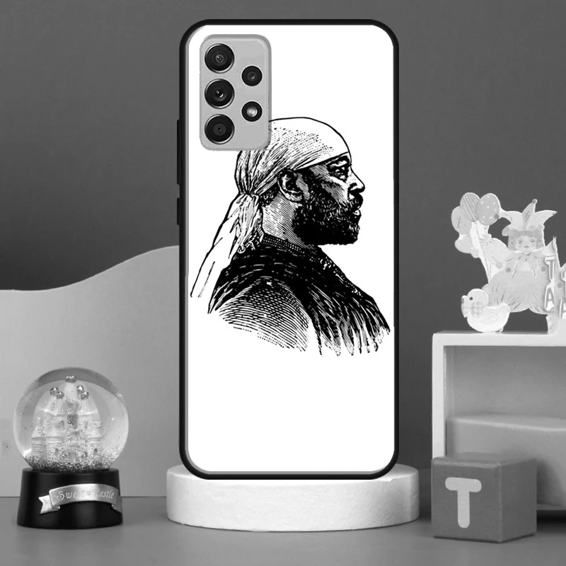 Emperor Menelik Ii Of Ethiopia Adwa Case For Samsung A52S A12 A22 A32 A52 A72 A34 A70 A51 A71 A54 A13 A33 A73 A53 Back Cover