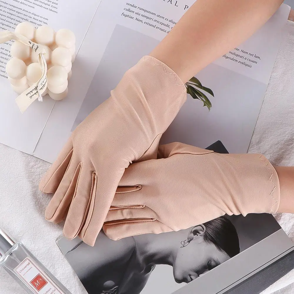

Anti-ultraviolet Summer Abrasion-resistant Outdoor Sports Gloves Female Gloves Driving Gloves Sun Protection Mittens