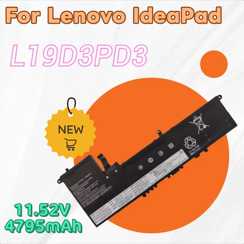 

Новый аккумулятор для ноутбука L19D3PD3 L19M3PD3 11,52 В 4795 мАч для Lenovo IdeaPad S540-13ITL S540-13IML 13ARE