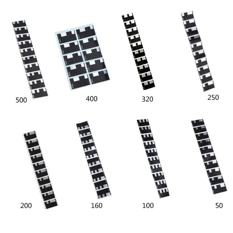 10Pack Film Cassette Coded Sticker for ISO50 100 160 200 250 320 400 Dropship