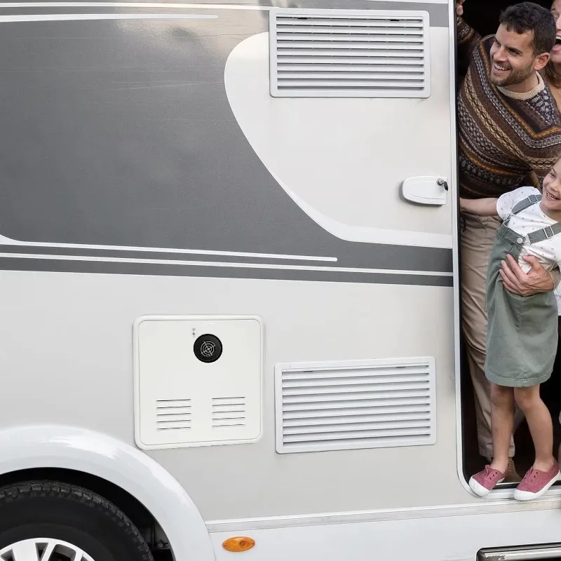 BK-JSQ-RV8 ALW سخان مياه غاز البترول المسال متعدد السعة 12 فولت، 6L-10L 42K BTU 2.2 GPM التحكم الدقيق في درجة الحرارة لـ DC RV والتخييم #6