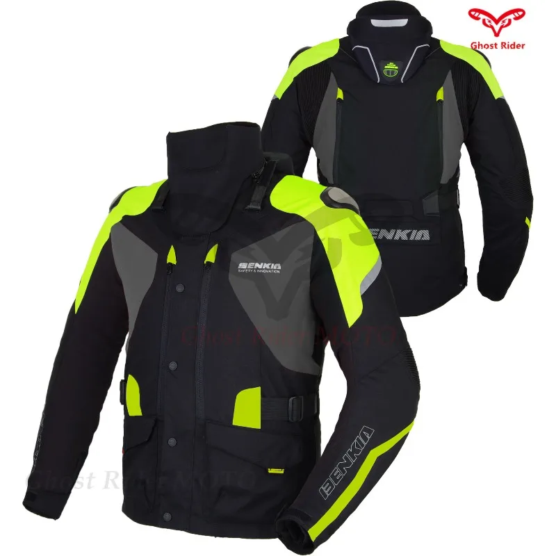 BENKIA motorcycle racing suit HDF-JD10 winter motorcycle riding suit off-road equipment motocross jersey and pants view 2