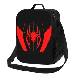 Cute Spider Insulated Lunch Bag for Women Animal Cooler Thermal Bento Box Beach Camping Travel