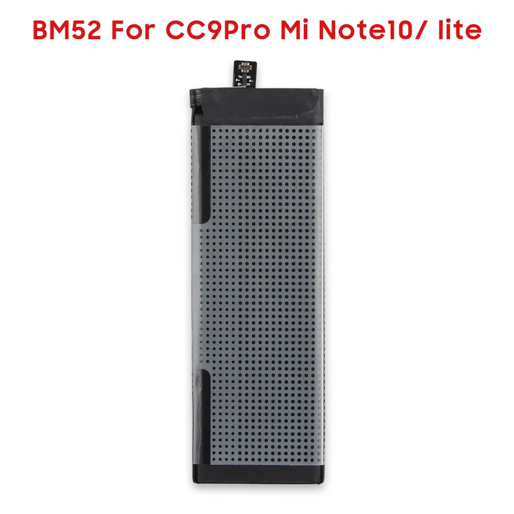 Phone Battery BM4F BM52 For Xiaomi CC9 Pro CC9E Mi A3 CC9Pro Mi Note10 lite Replacement Battery High Quality Batteries With Tool
