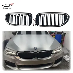 High Quality ABS LED Front Radiator Kidney Bumper OEM Hood Grilles Replacement For BMW 5 Series G30 G31 520i 530i 540i 2017-2020