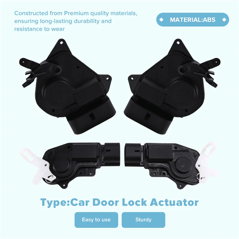 

ABQB-Car Door Lock Actuator Door Latch Closer 69130-12070 69120-42080 69140-12040 For Toyota RAV4 RAV4 Corolla