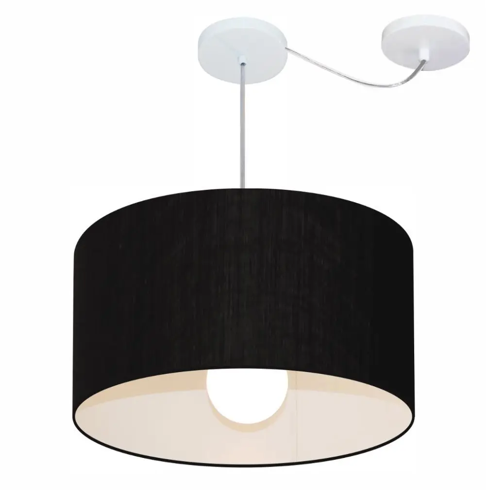 MJ-4231 Black Cylinder Pendant With Deviation For Dining and Being Table