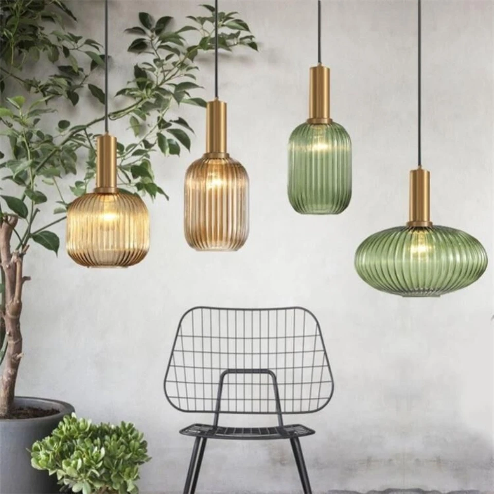 Modern Designer Pendant Lights with LED Bulbs for Home