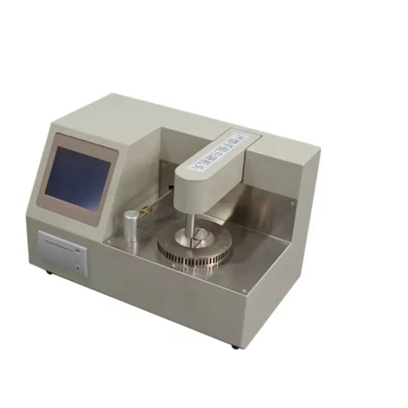 جهاز اختبار نقطة الفلاش الأوتوماتيكي بالكامل، شاشة تعمل باللمس، عملية سريعة، جهاز اختبار محول الكوب المفتوح