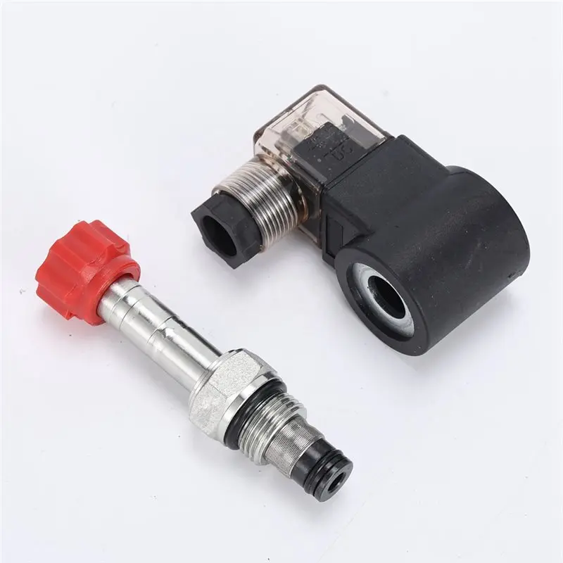 A26F-DHF08-220H Hydraulic Threaded Cartridge Solenoid Valve DC12V Solenoid Valve