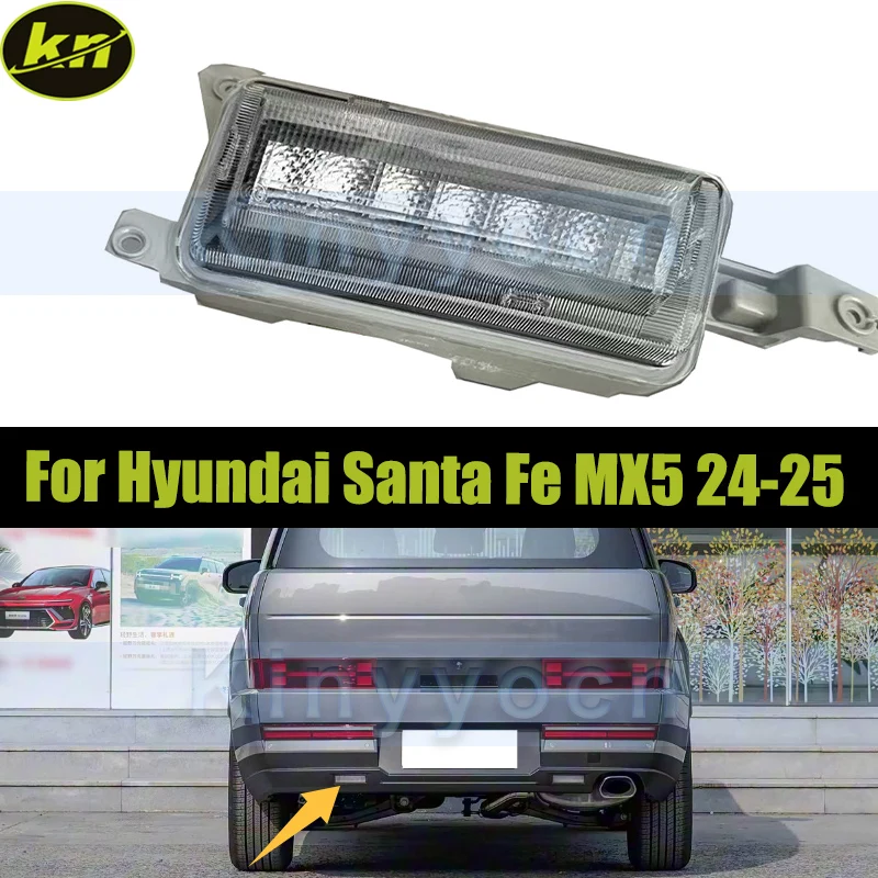 

Rear Bumper Fog Light Reverse Lights For Hyundai Santa Fe MX5 2024-2025