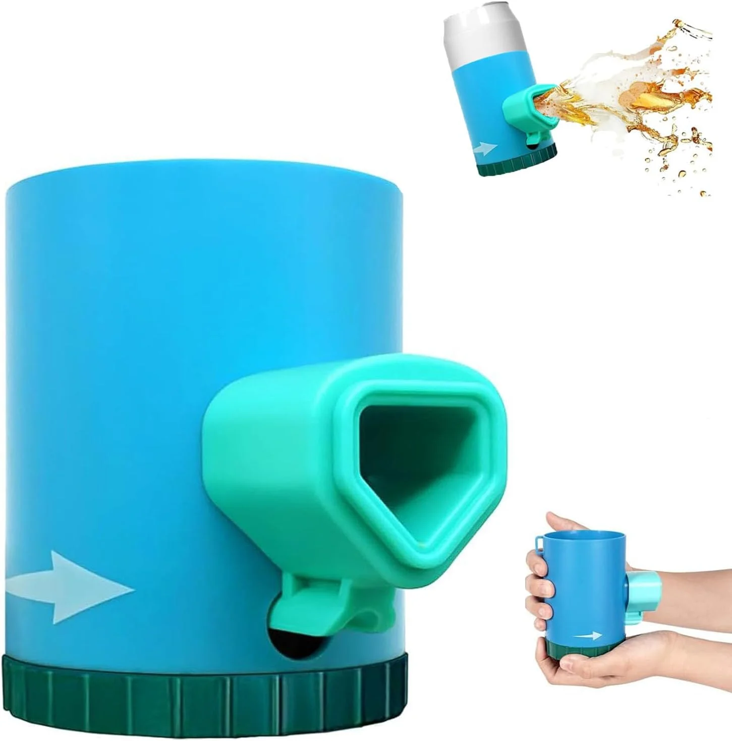 

Kutou Drinking Shotgun Roulette for Tailgating Randomized Beer Shotgun Fun Bachelor Party Gift Drinking Games Interesting BBQ Pr